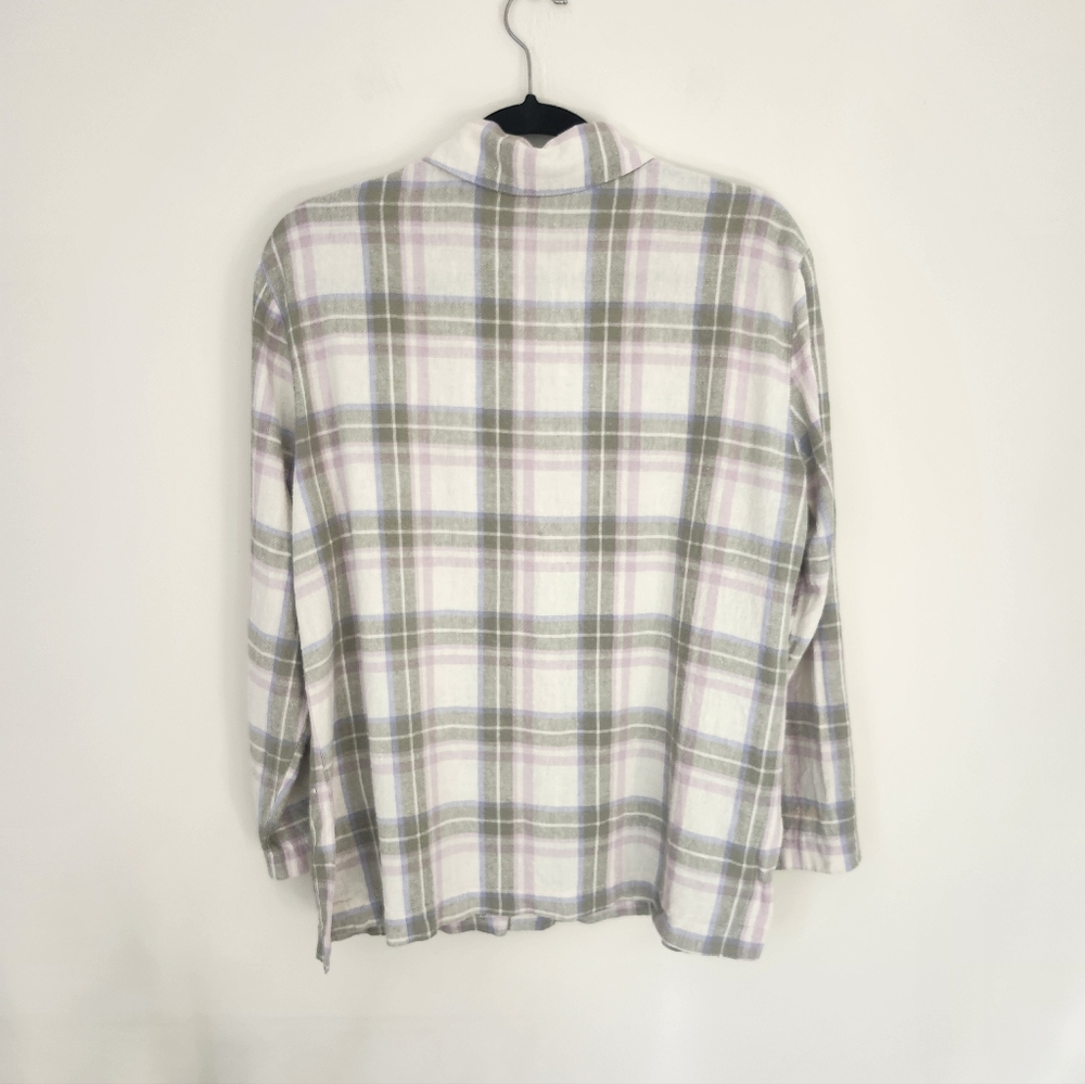 Linen Plaid Button Up - Picture 7 of 8